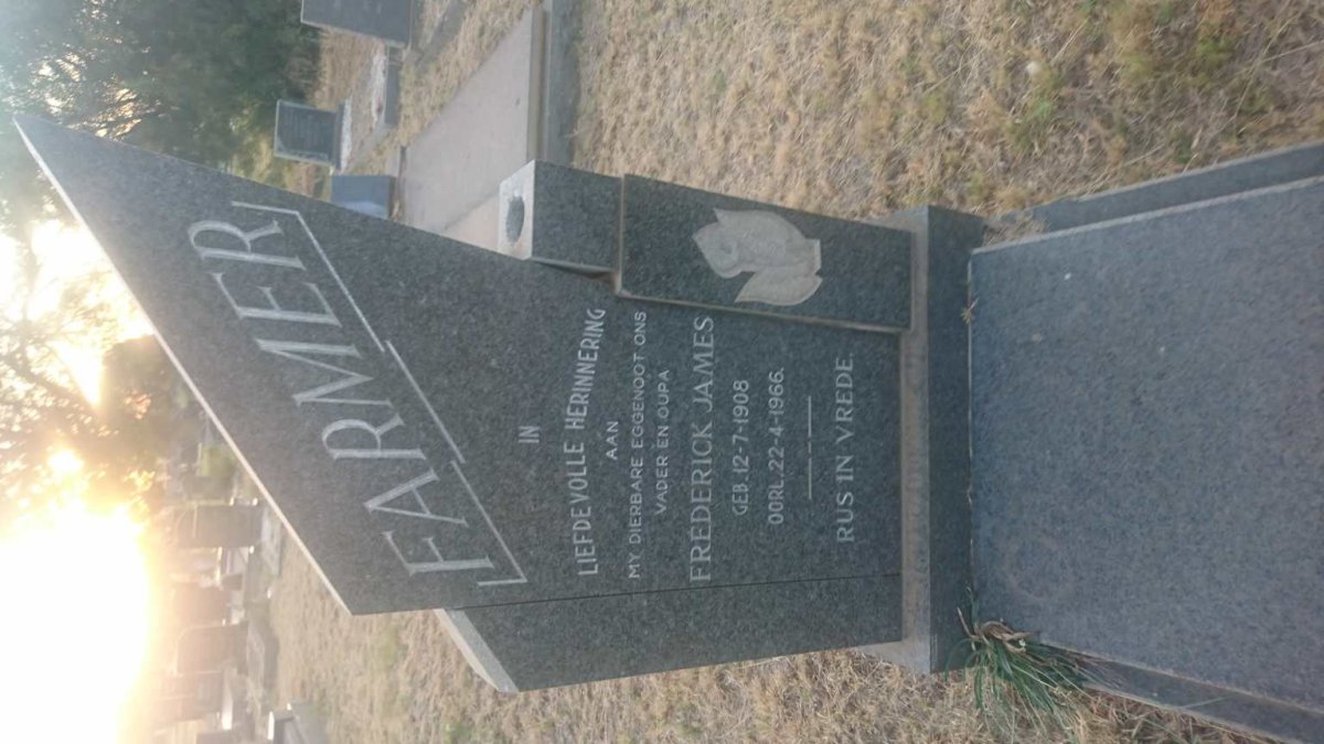 FARMER Frederick James 1908-1966