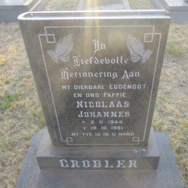GROBLER Nicolaas Johannes 1944-1981