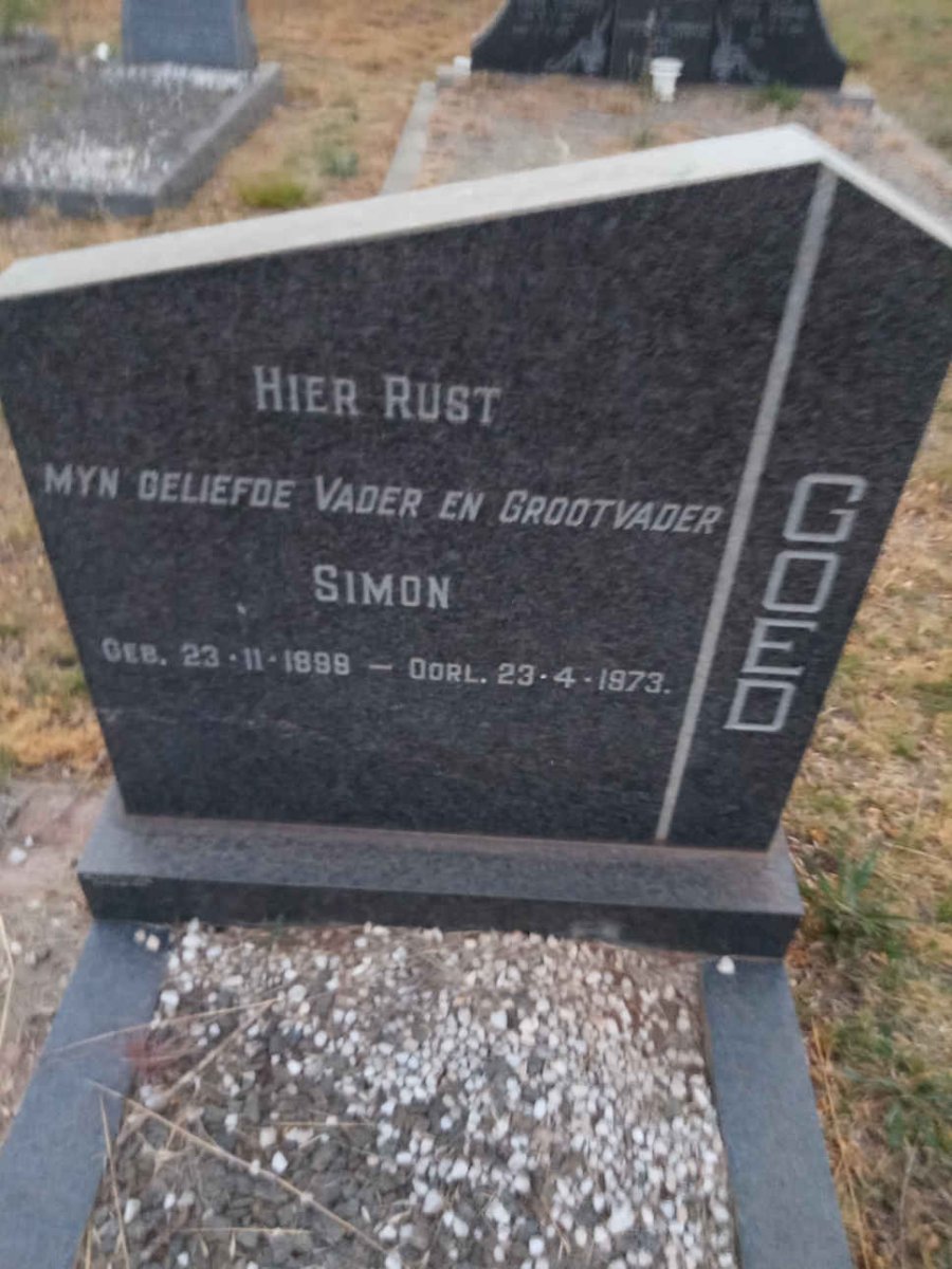 GOED Simon 1899-1973