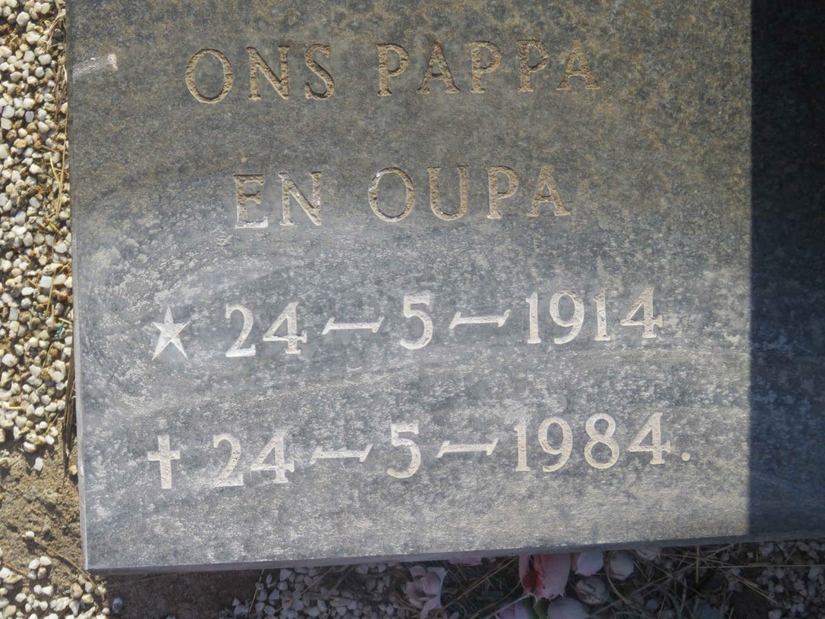 GRIESHABER George 1914-1984 &amp; Anna 1918-1982