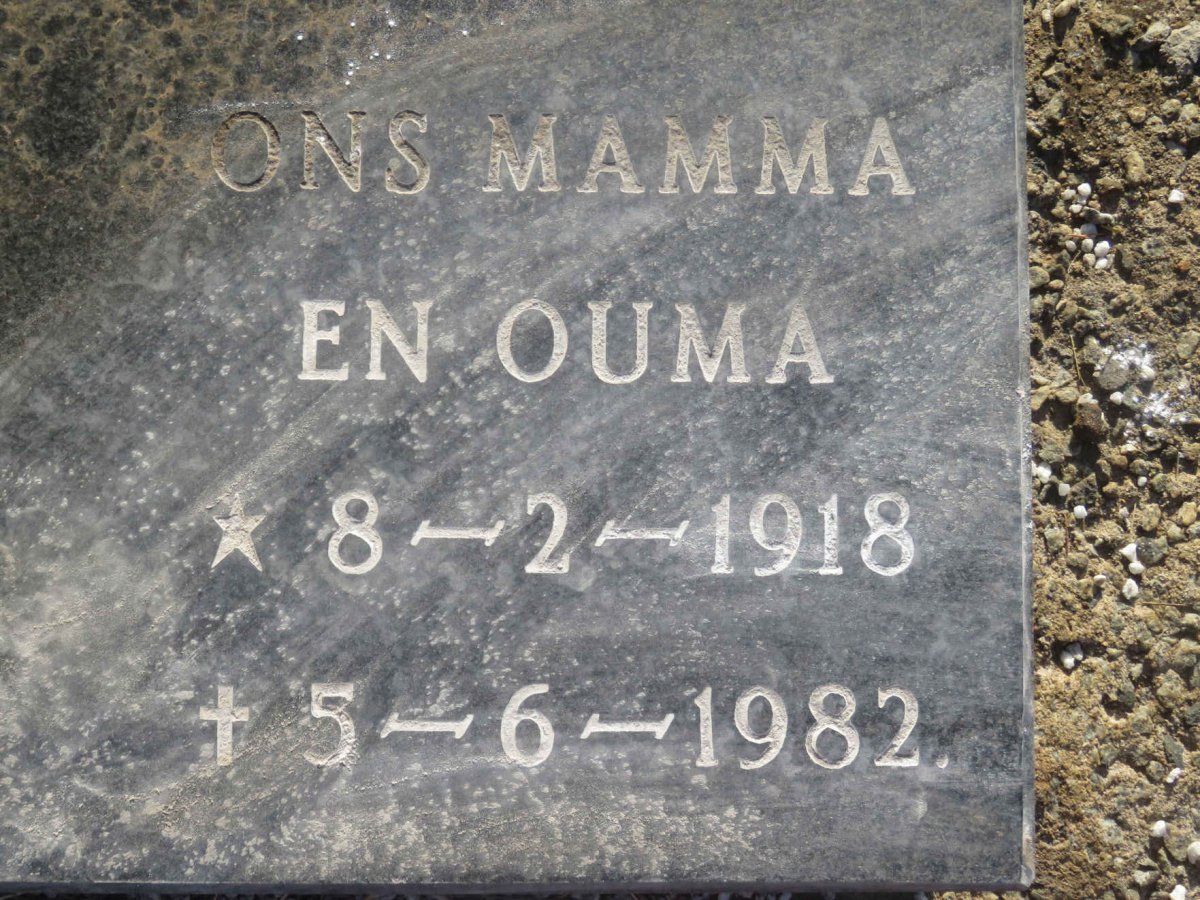 GRIESHABER George 1914-1984 &amp; Anna 1918-1982