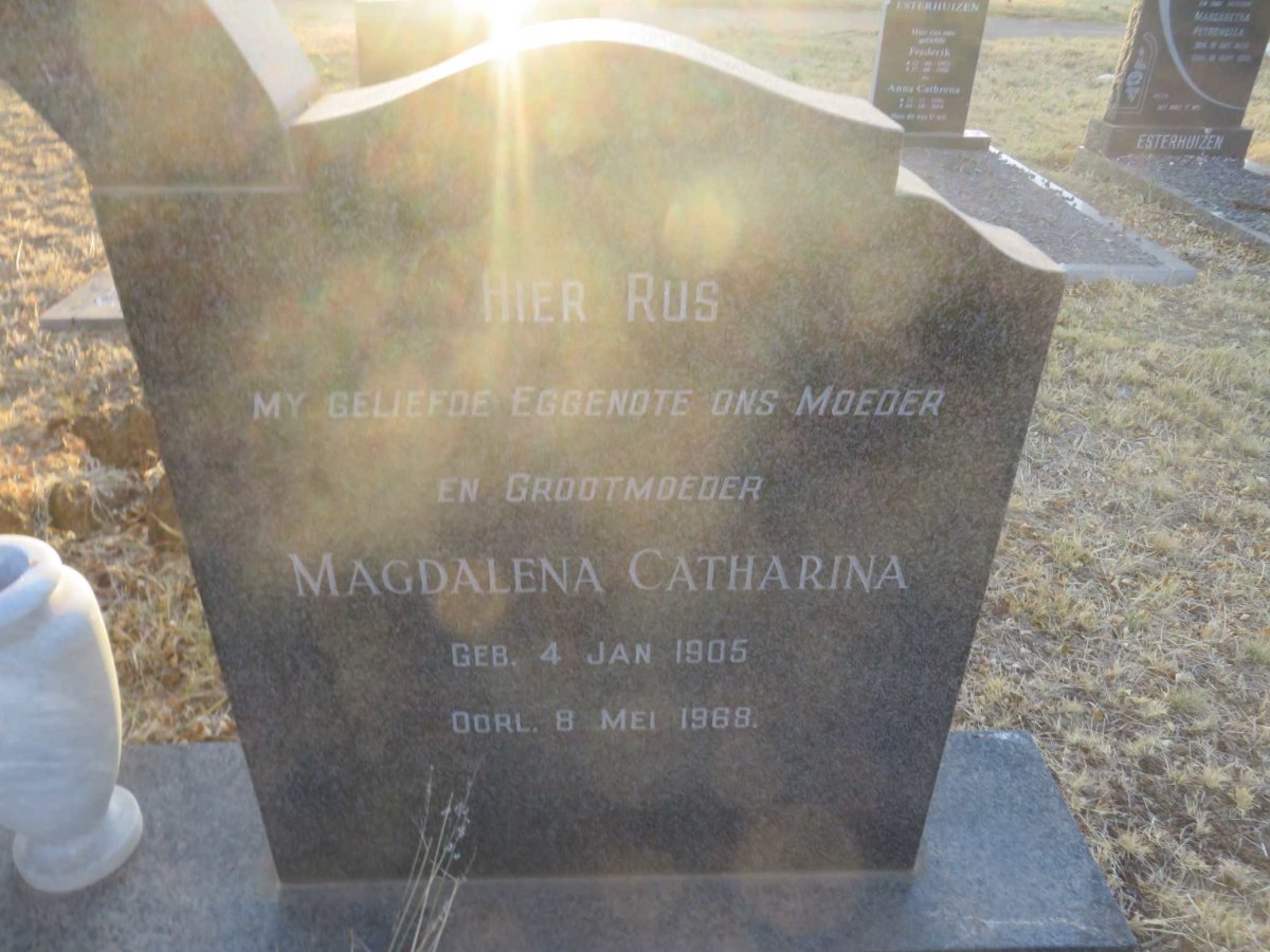 GEYER Pieter Albert 1903-1984 &amp; Magdalena Catharina 1905-1968