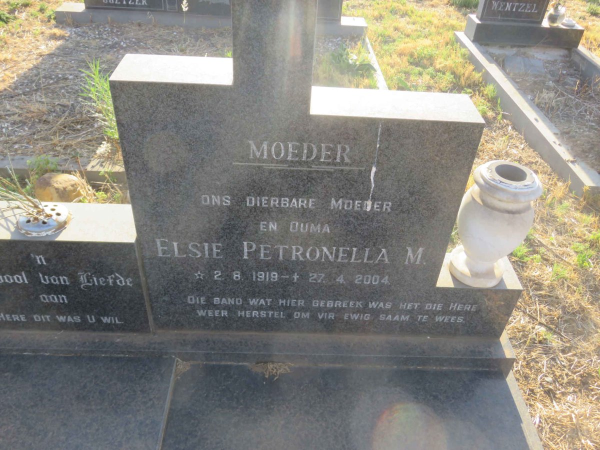 HAVENGA Johannes Gysbertus 1917-1982 &amp; Elsie Petronella M. 1919-2004