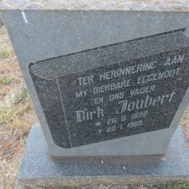 JOUBERT Dirk 1892-1965