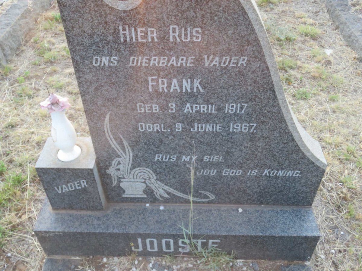 JOOSTE Frank 1917-1967