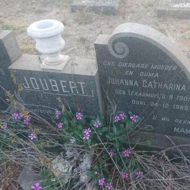JOUBERT Willem Petrus 1903-1966 &amp; Johanna Catharina ERASMUS 1905-1969