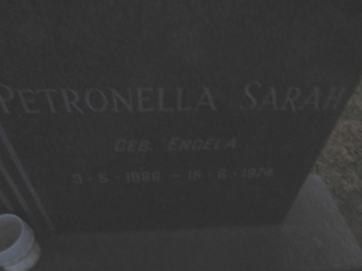 JOUBERT Pieter Gideon Rynier 1878-1971 &amp; Petronella Sarah ENGELA 1886-1974 ::  V.D. MERWE Engela nee JOUBERT 1920-200?