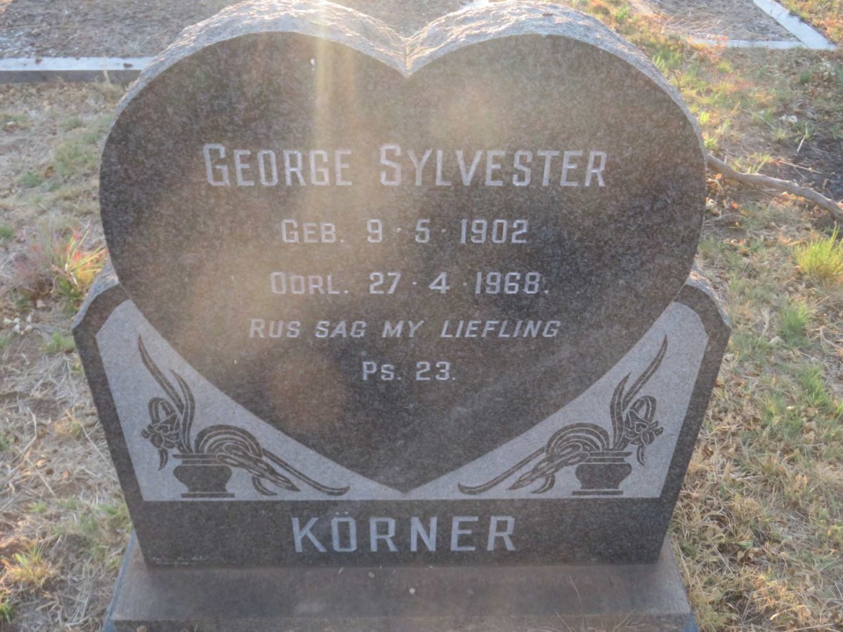KORNER George Sylvester 1902-1968
