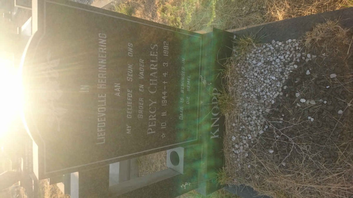 KNOPP Percy Charles 1944-1982