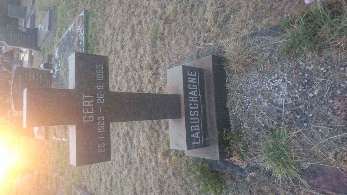 LABUSCHAGNE Gert 1923-1965