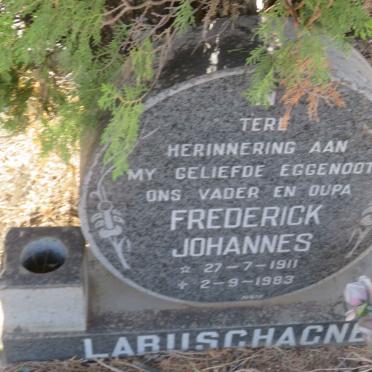 LABUSCHAGNE Frederick Johannes 1911-1983