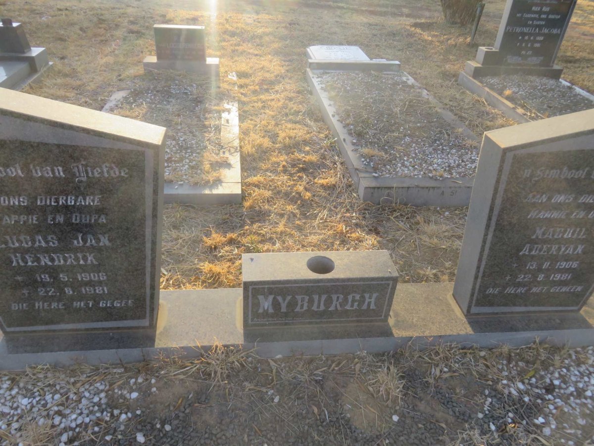 MYBURGH Lucas Jan Hendrik 1906-1981 &amp; Maguil Aderyan 1906-1981