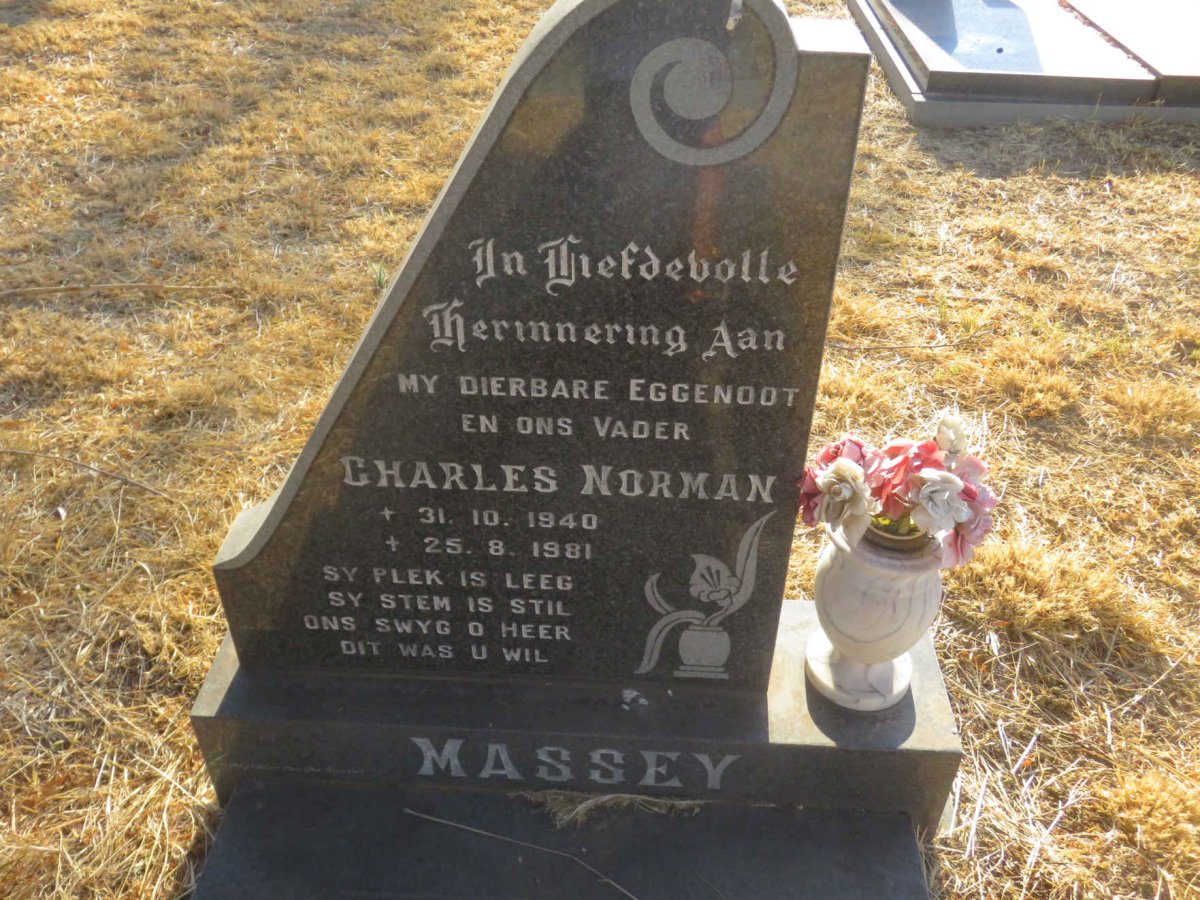 MASSEY Charles Norman 1940-1981