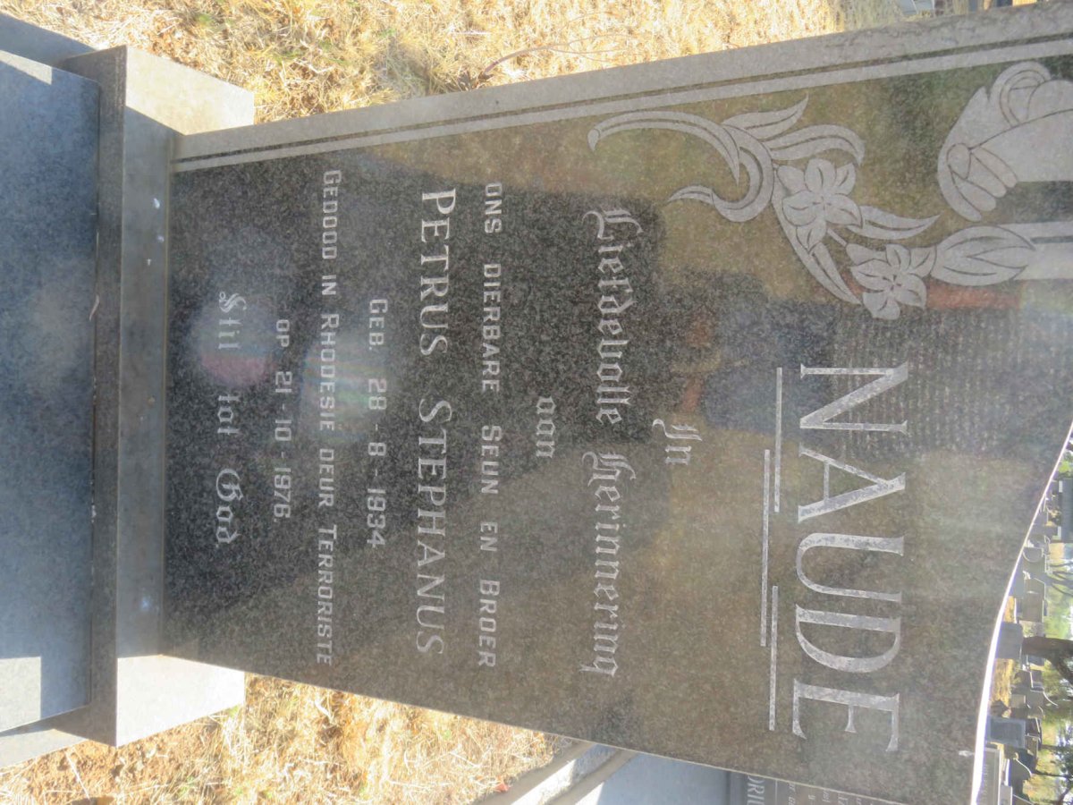 NAUDE Petrus Stephanus 1934-1976