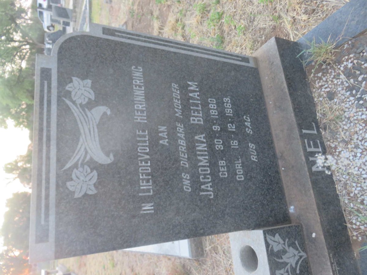 NEL Jacomina Beliam 1880-1963