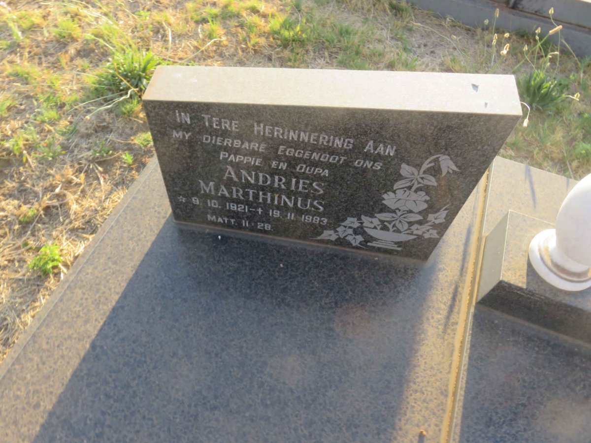 NYSSCHEN Andries Marthinus 1921-1983 