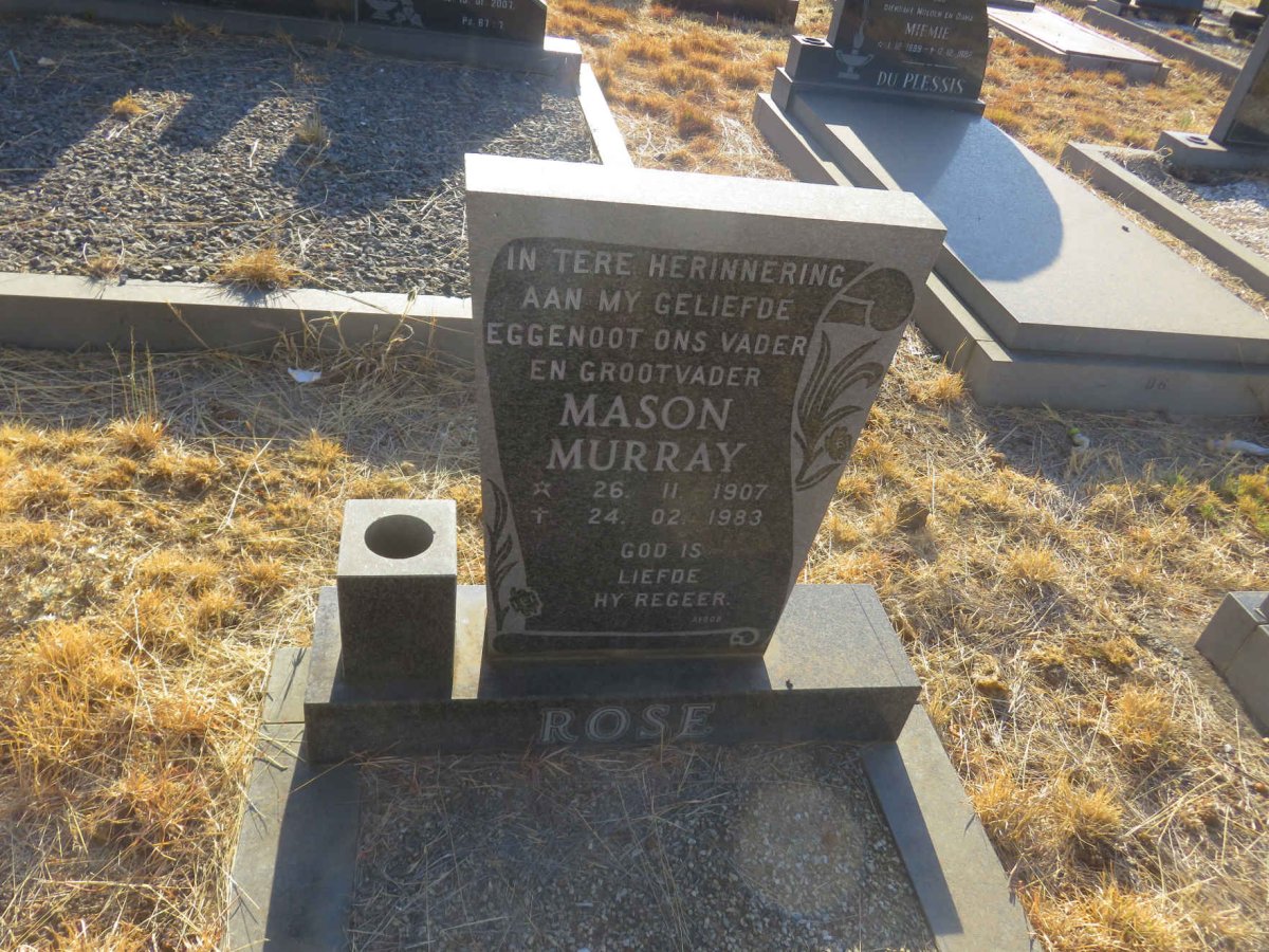 ROSE Mason Murray 1907-1983