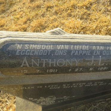 RENSBURG Anthony J.L., Janse van 1911-1981 &amp; Judith H. HARMZEN 1920-