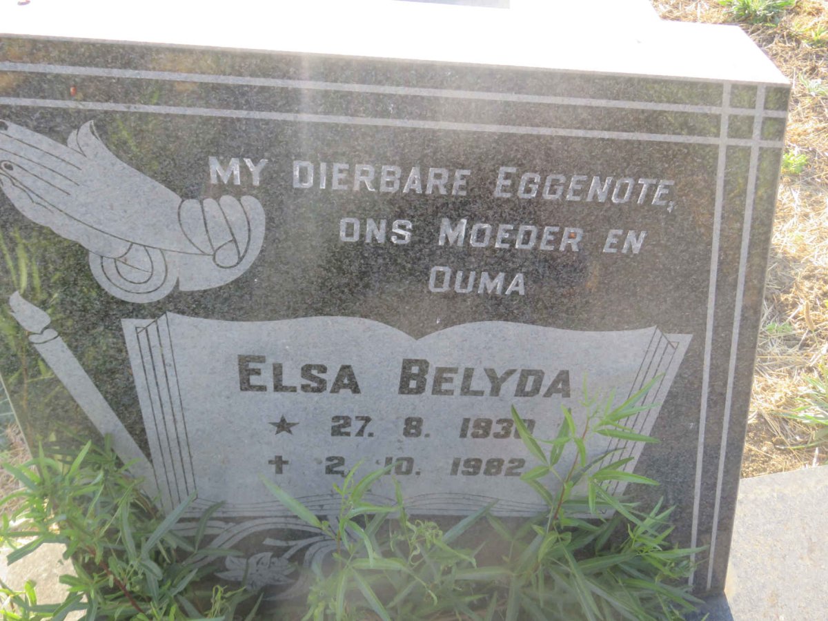 RENSBURG William Michael O'Meare, van 1927-1993 &amp; Elsa Belyda 193?-1982