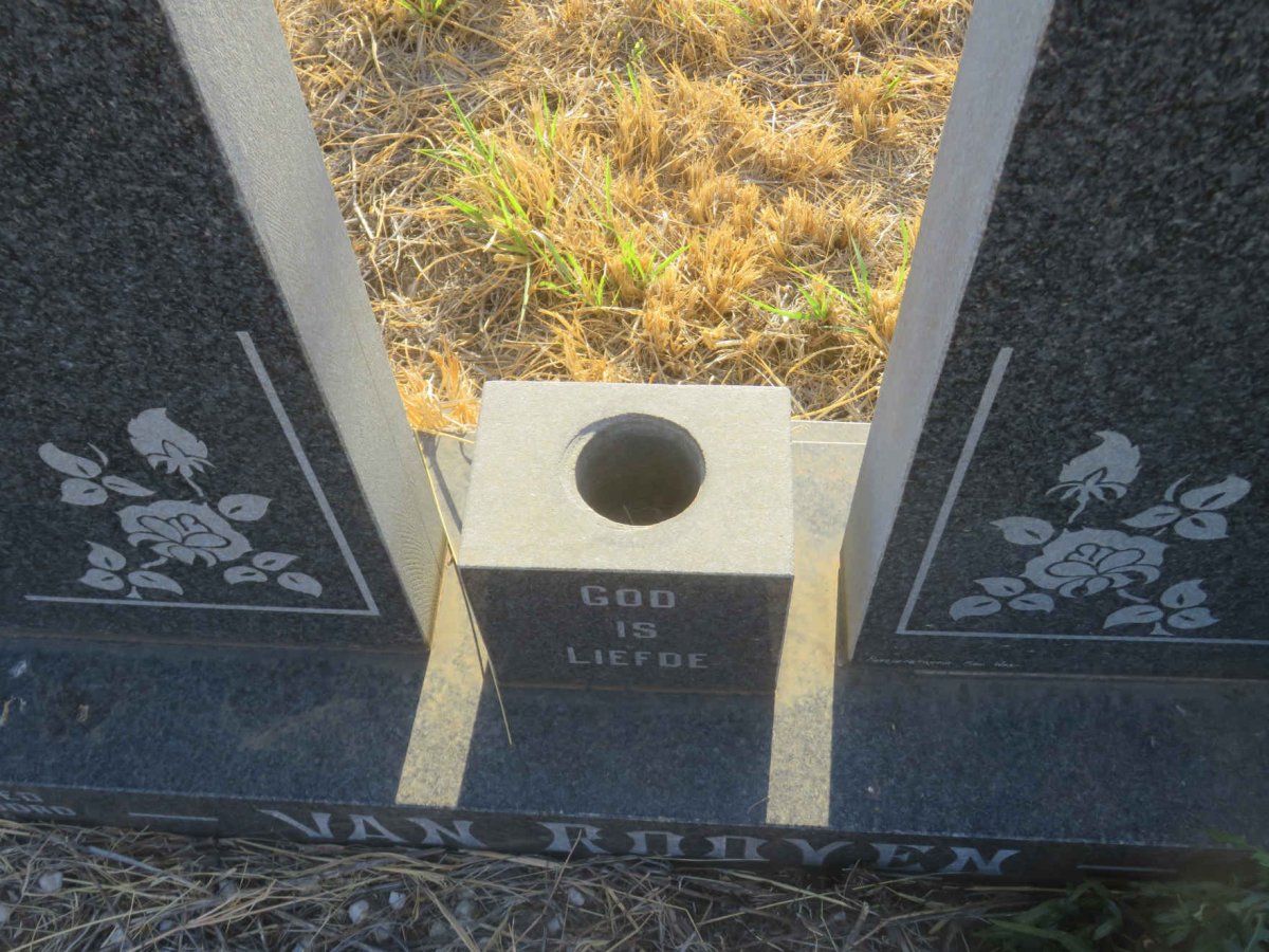 ROOYEN Gert Cornelius, van 1914-1981 &amp; Isabella Fredrika 1919-1985
