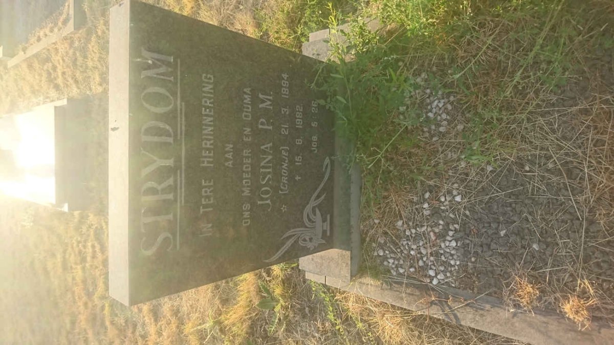 STRYDOM Josina P.M. nee CRONJE 1894-1982