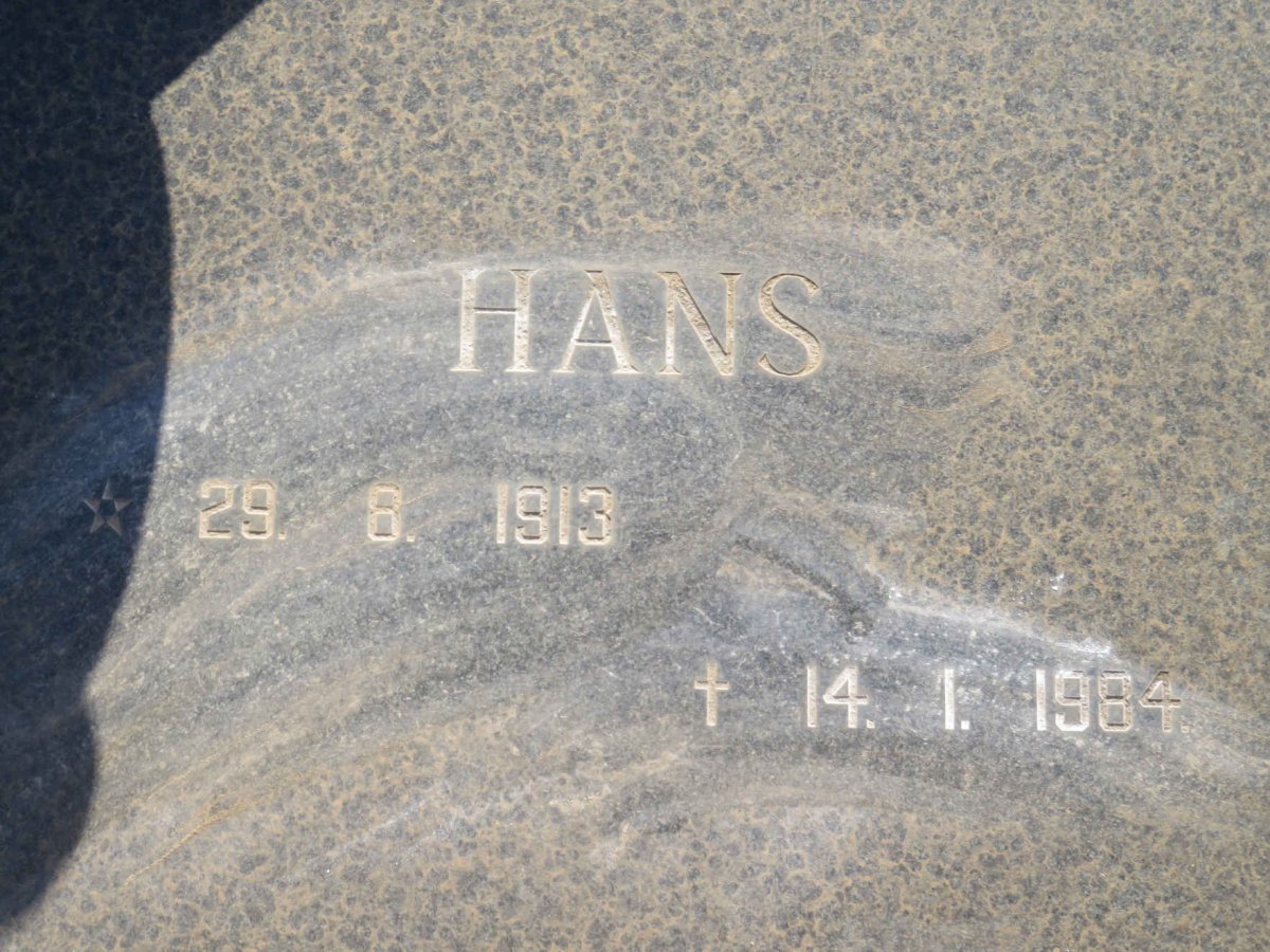 SENEKAL Hans 1913-1984