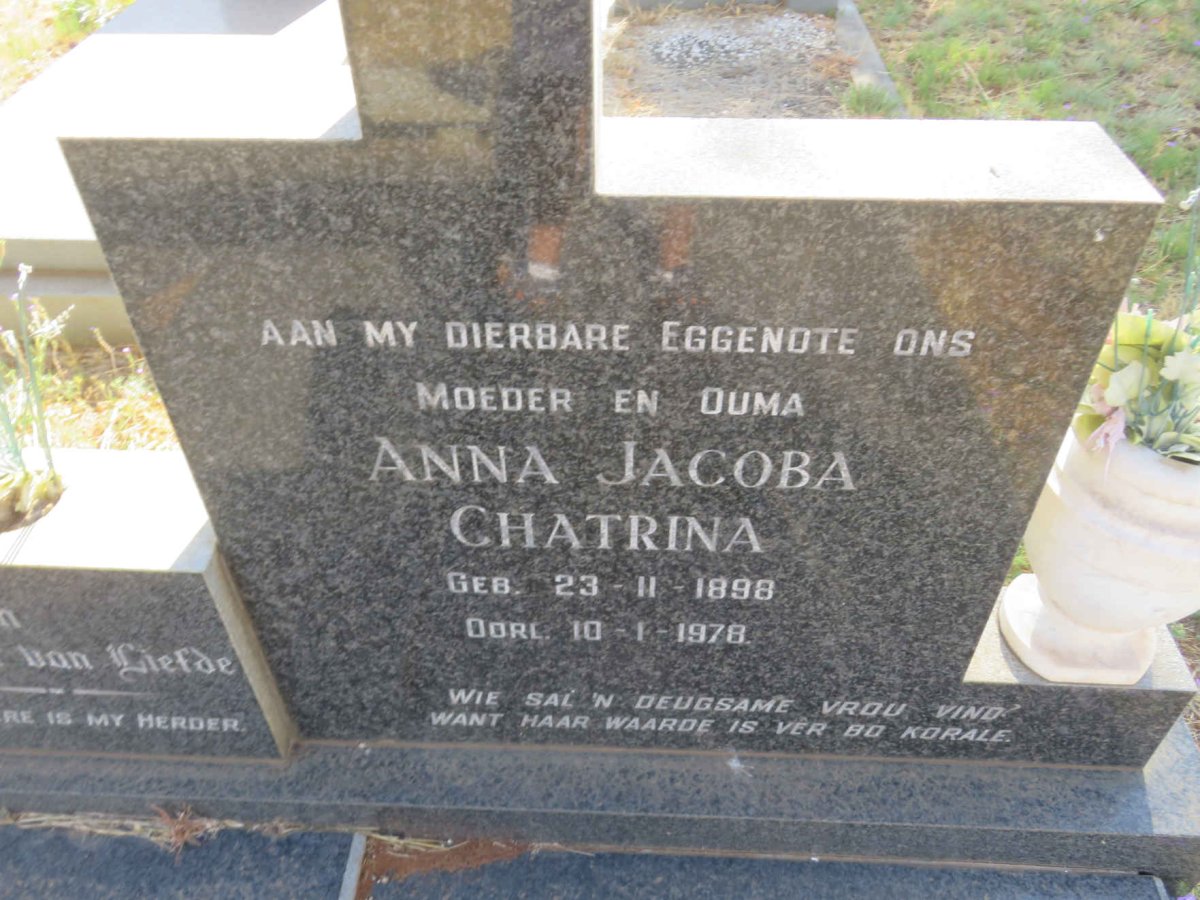 SMITH Floris Johannes Gerhardus 1891-1983 &amp; Anna Jacoba Chatrina 1898-1978