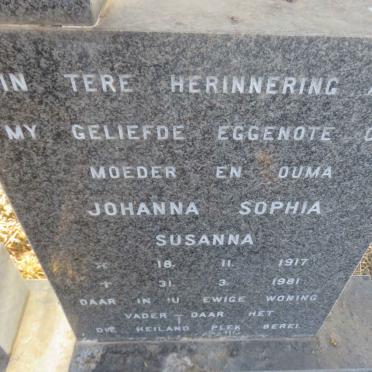 SPALDING Charles Smith 1920- &amp; Johanna Sophia Susanna 1917-1981