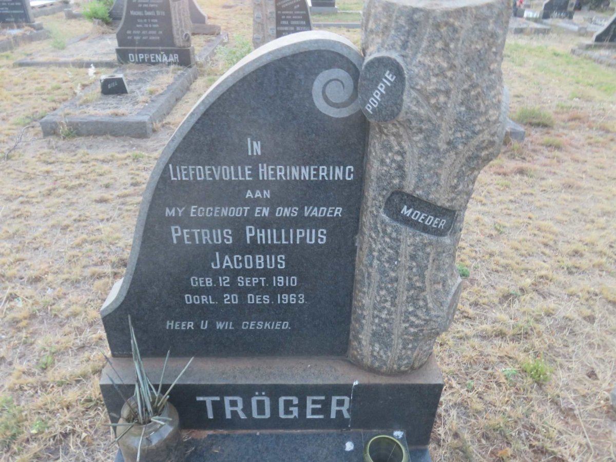 TROGER Petrus Phillipus Jacobus 1910-1963