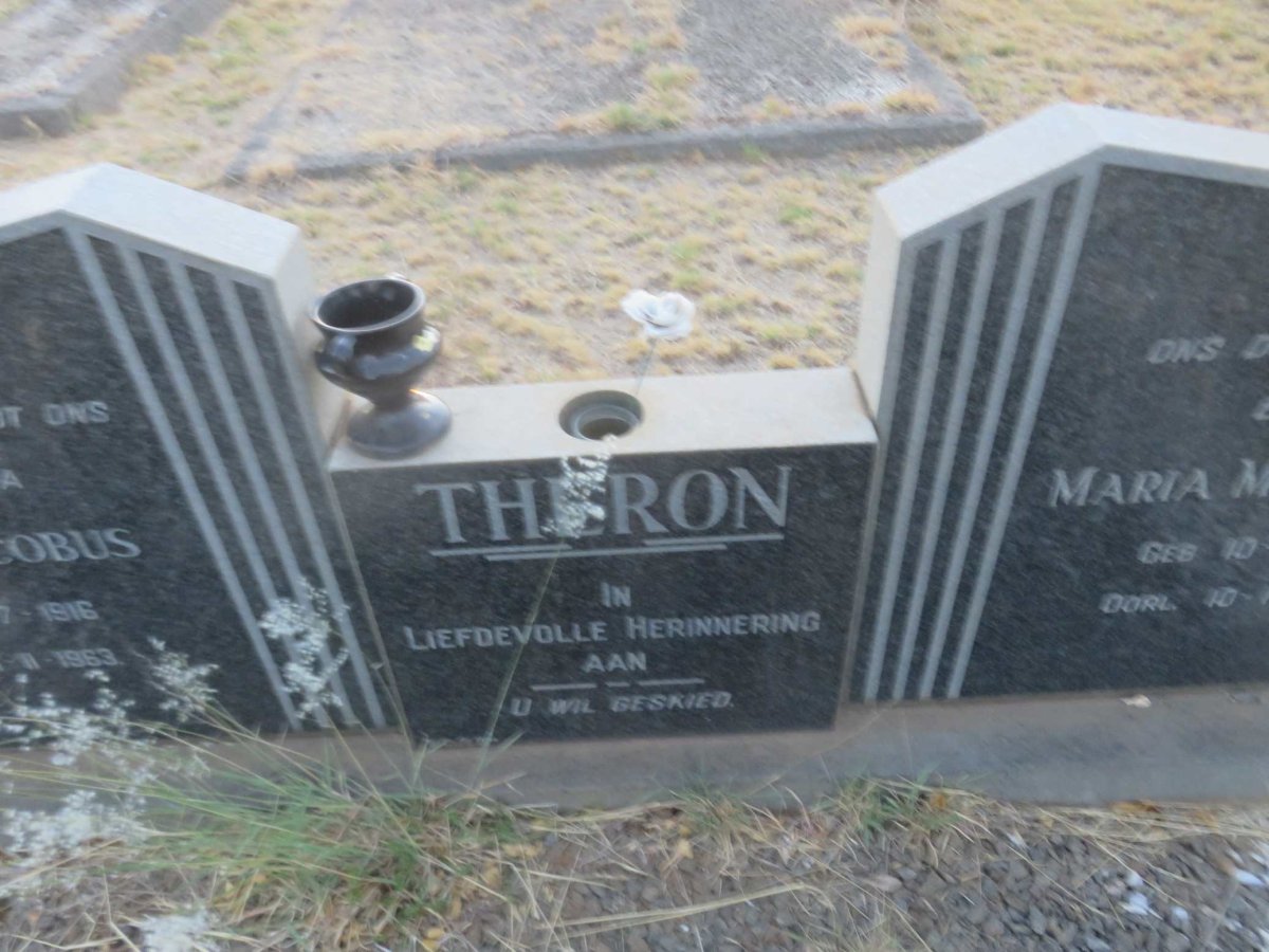 THERON Pieter Jacobus 1916-1963 &amp; Maria Magdalena 1921-2000