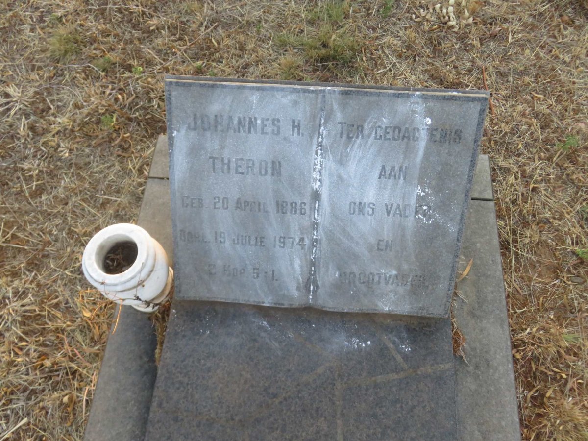 THERON Johannes H. 1886-1974