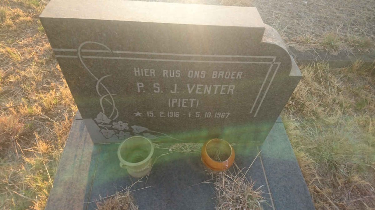 VENTER P.S.J. 1916-1967