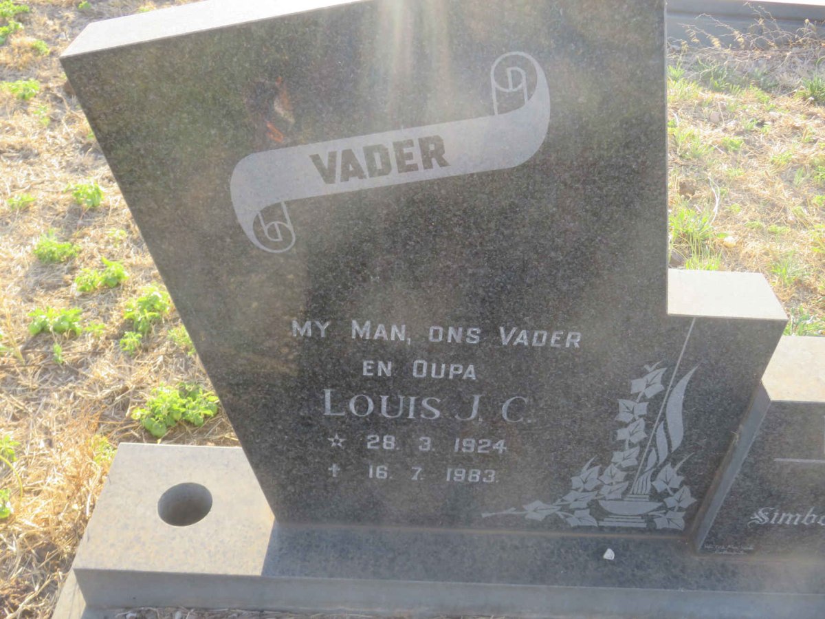 VENTER Louis J.C., le 1924-1983
