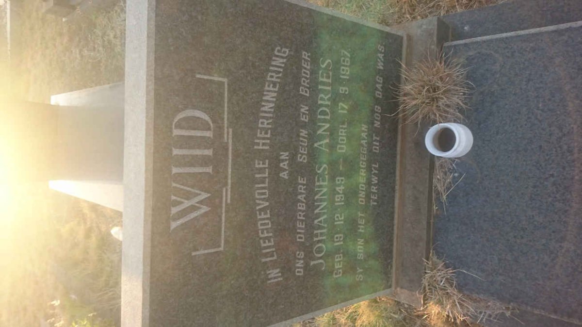 WIID Johannes Andries 1949-1967