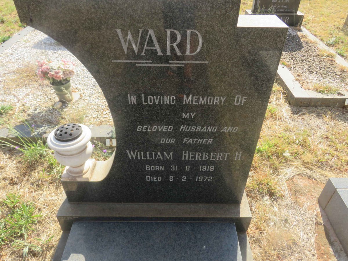 WARD William Herbert H. 1919-1972
