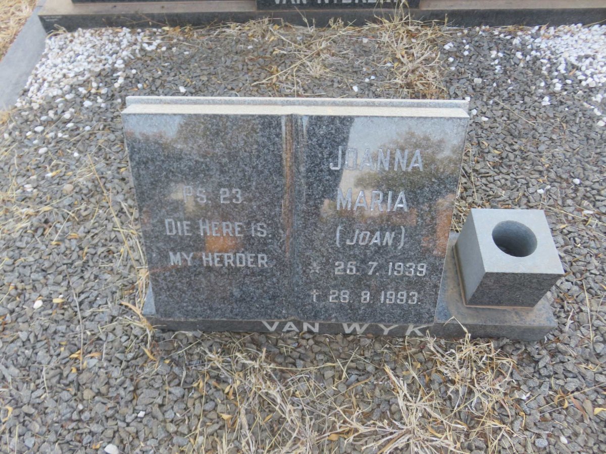 WYK Joanna Maria, van 1939-1993