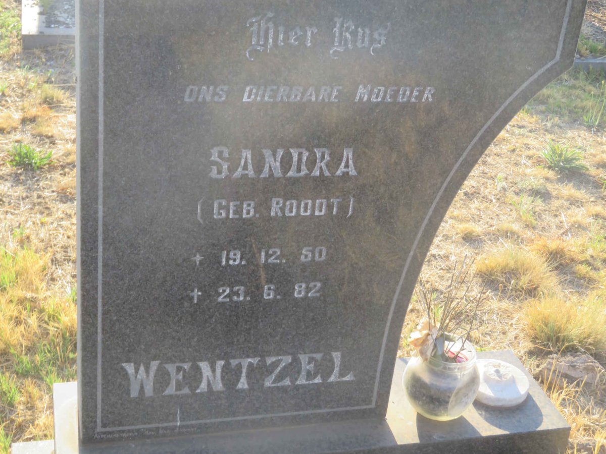 WENTZEL Sandra nee ROODT 1950-1982