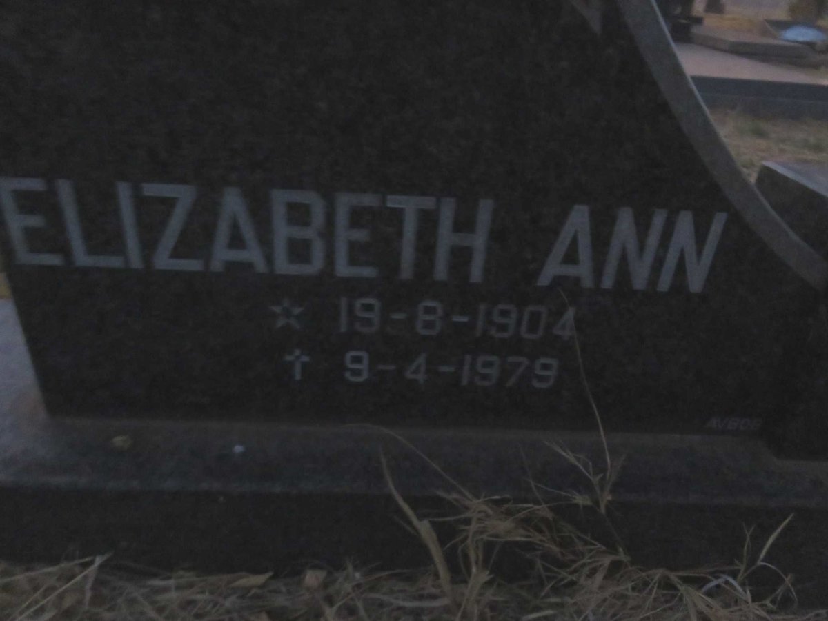 WRIGHT Jameson 1902-1956 &amp; Elizabeth Ann 1904-1979