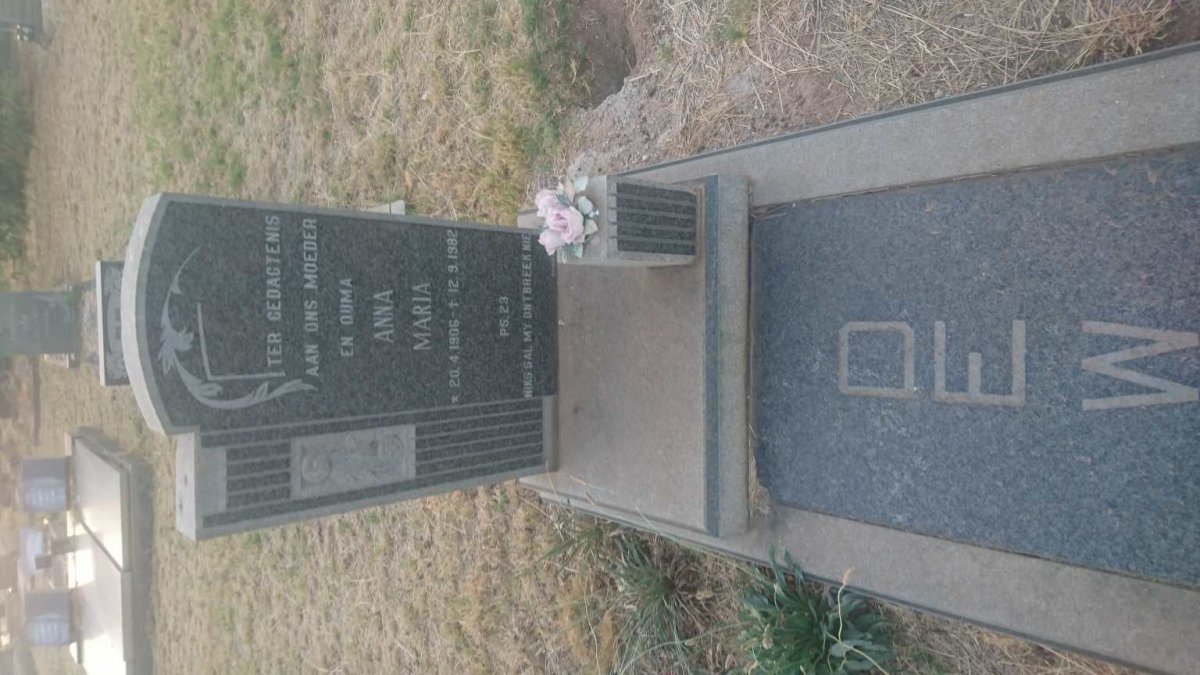 WAAL Anna Maria, de 1906-1982
