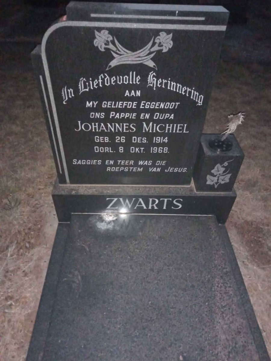 ZWARTS Johannes Michiel 1914-1968