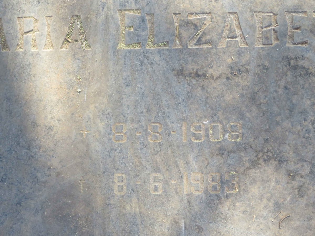 ? Andries Daniel 1909-1976 &amp; Maria Elizabeth 1908-1983