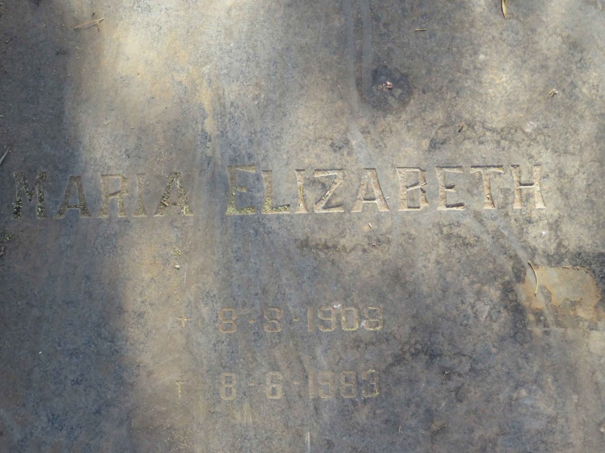 ? Andries Daniel 1909-1976 &amp; Maria Elizabeth 1908-1983