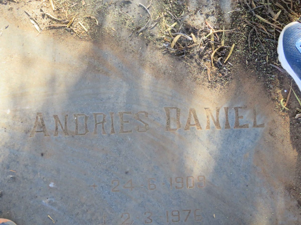 ? Andries Daniel 1909-1976 &amp; Maria Elizabeth 1908-1983
