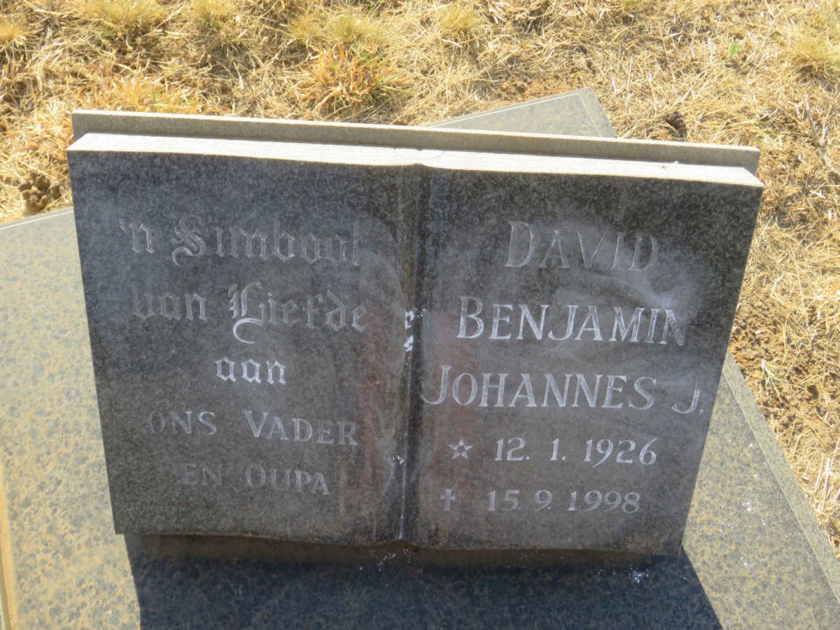 ? David Benjamin Johannes J. 1926-1998