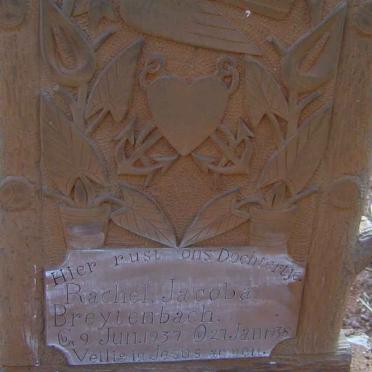 BREYTENBACH Rachel Jacoba 1937-1938