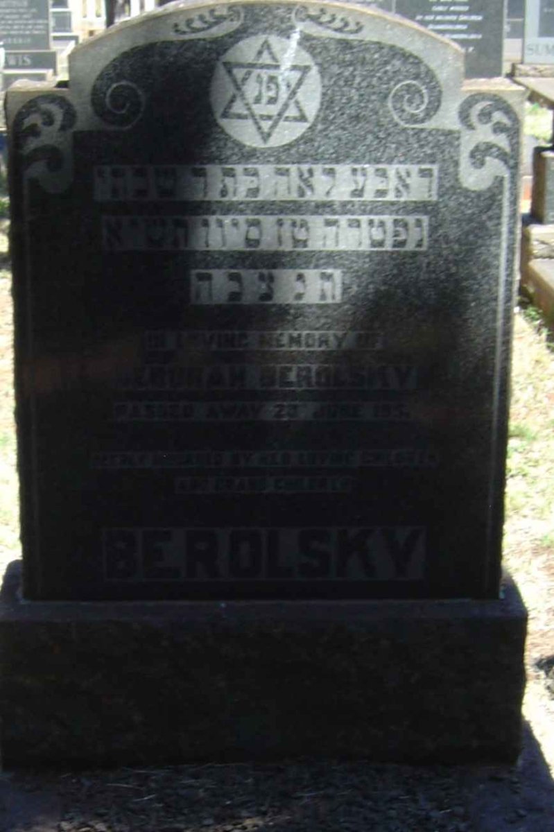 BEROLSKY Deborah -195?