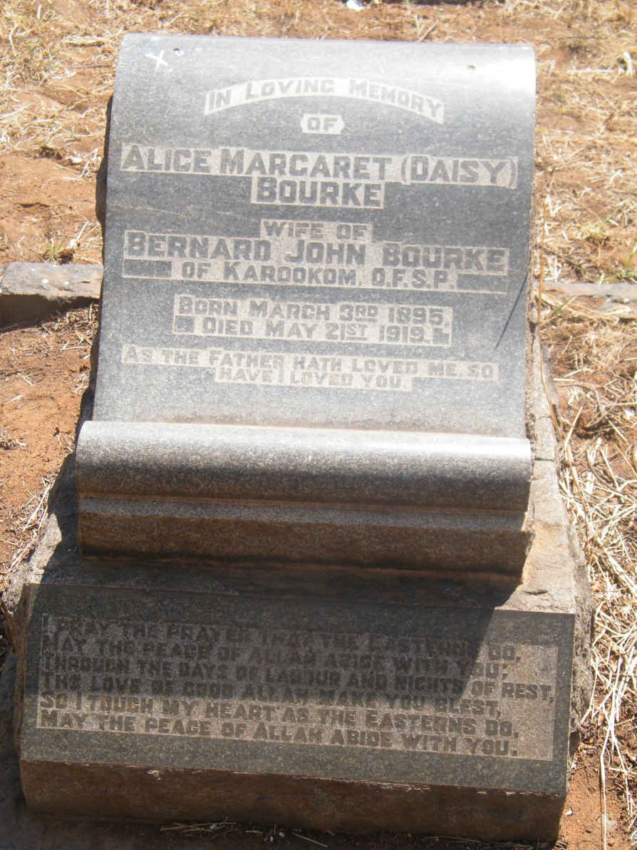 BOURKE Alice Margaret 1895-1919