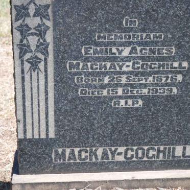 COGHILL Emily Agnes, Mackay 1876-1939