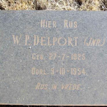 DELPORT W.P. 1925-1954