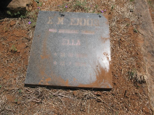 ENNIS E.M. 1889-1975